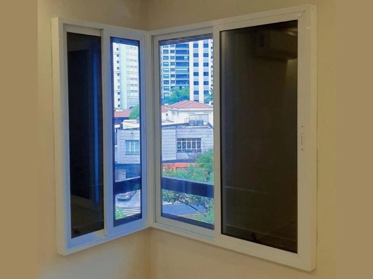 Janela em L de Correr Sobreposta